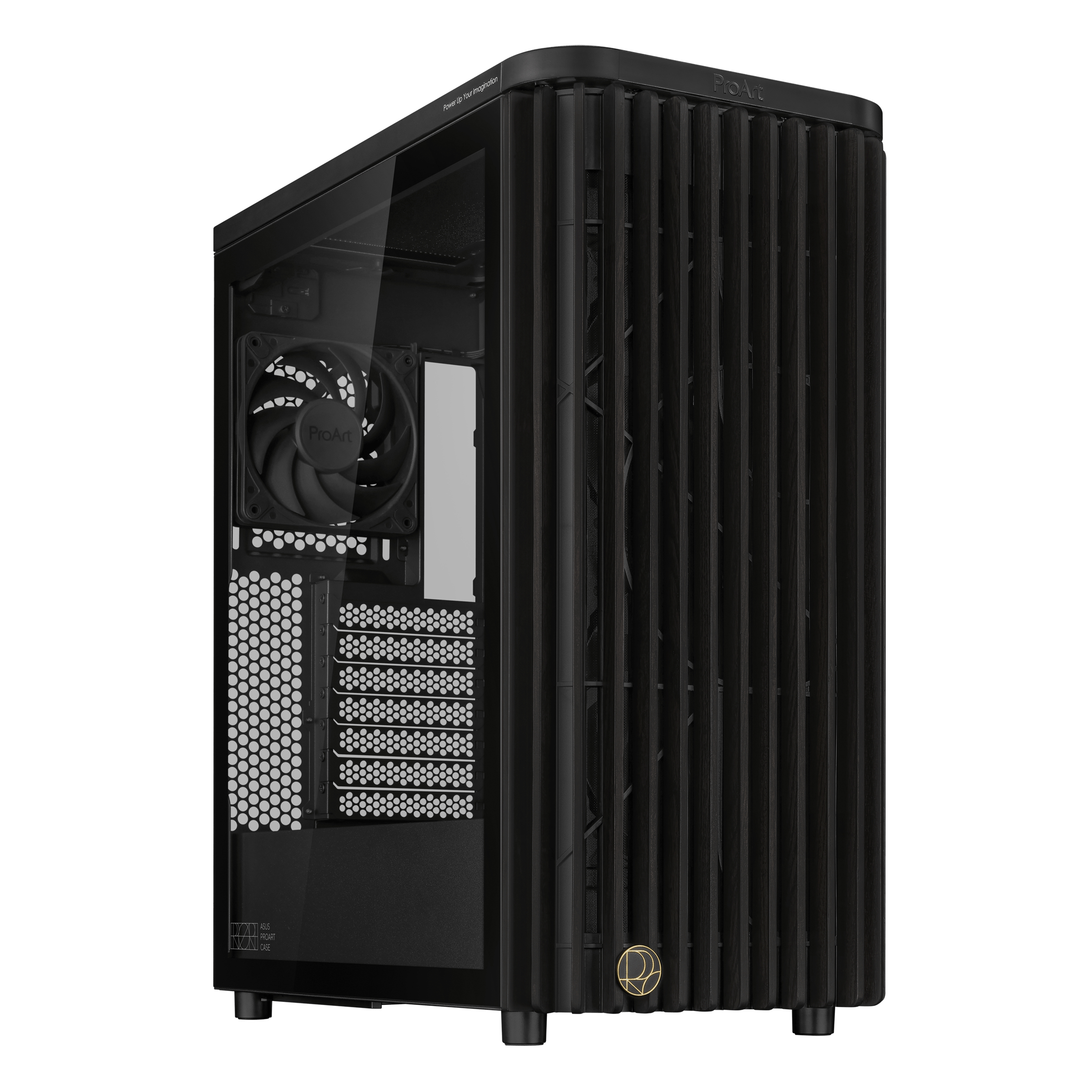 ASUS ProArt PA401 Wood TG PWM (Black) Tower Zwart - Afbeelding 2