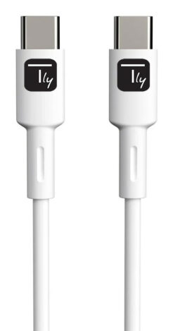 Techly ICOC-MUSB20-C60W1 USB-kabel USB 2.0 1 m USB C 0,48 Gbit/s 60 W Wit - Afbeelding 4
