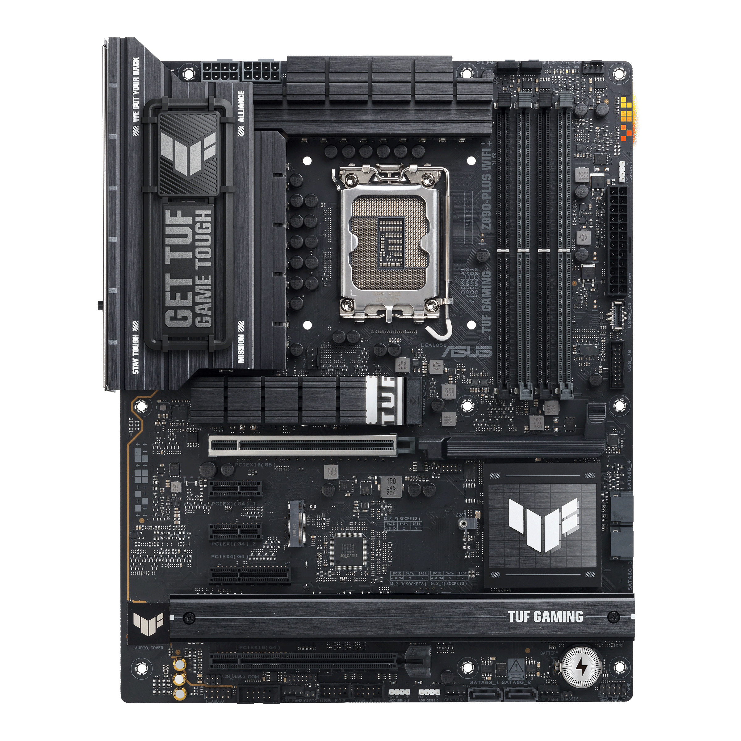 ASUS TUF GAMING Z890-PLUS WIFI Intel Z890 LGA 1851 (Socket V1) ATX - Afbeelding 3