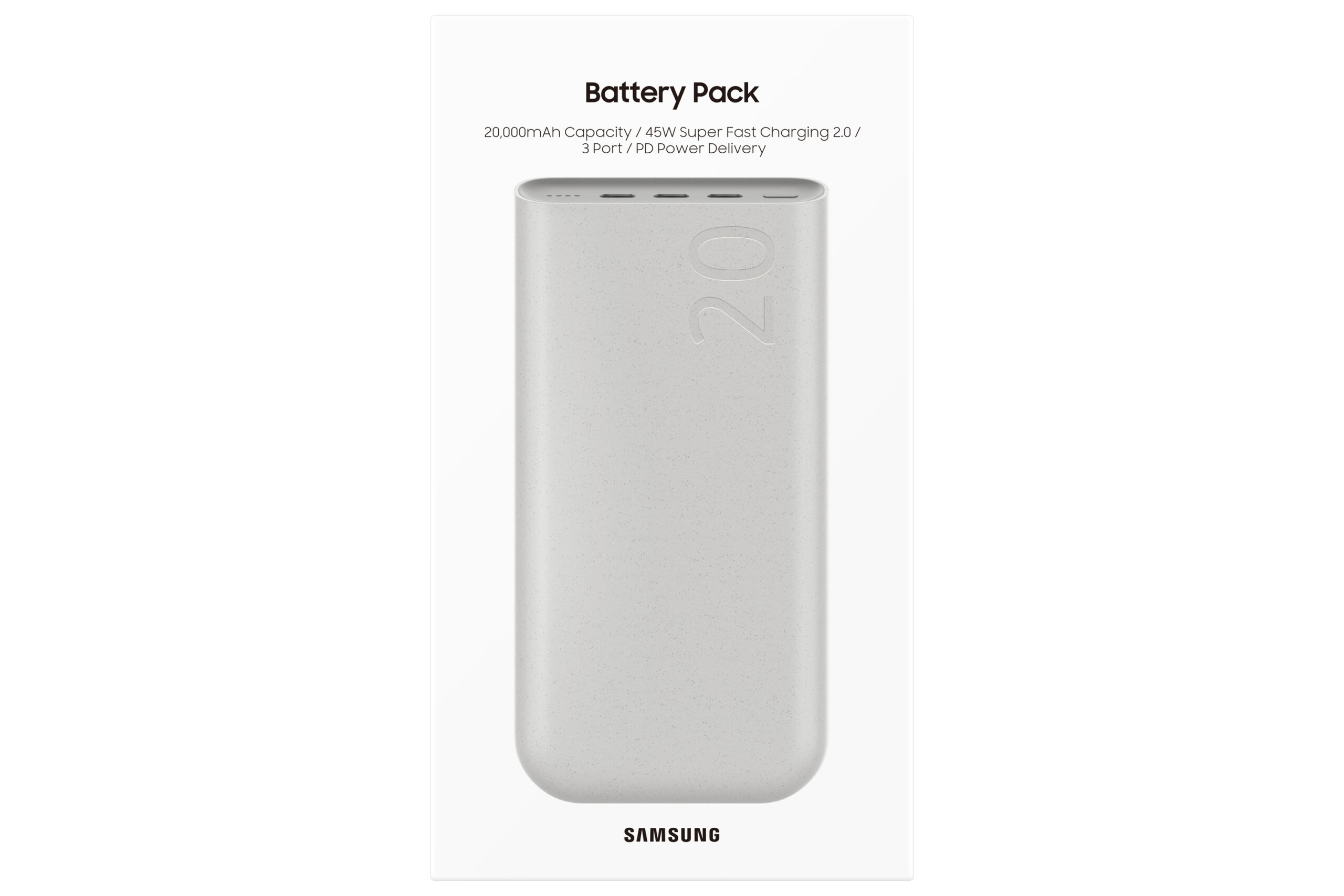 Samsung EB-P4520XUEGEU powerbank 20000 mAh Beige - Afbeelding 8