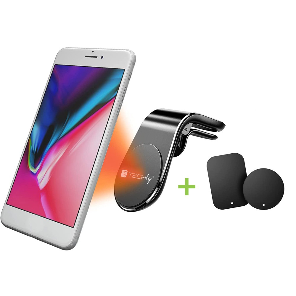 Techly I-SMART-UNIALTY houder Passieve houder Mobiele telefoon/Smartphone Zwart - Afbeelding 2