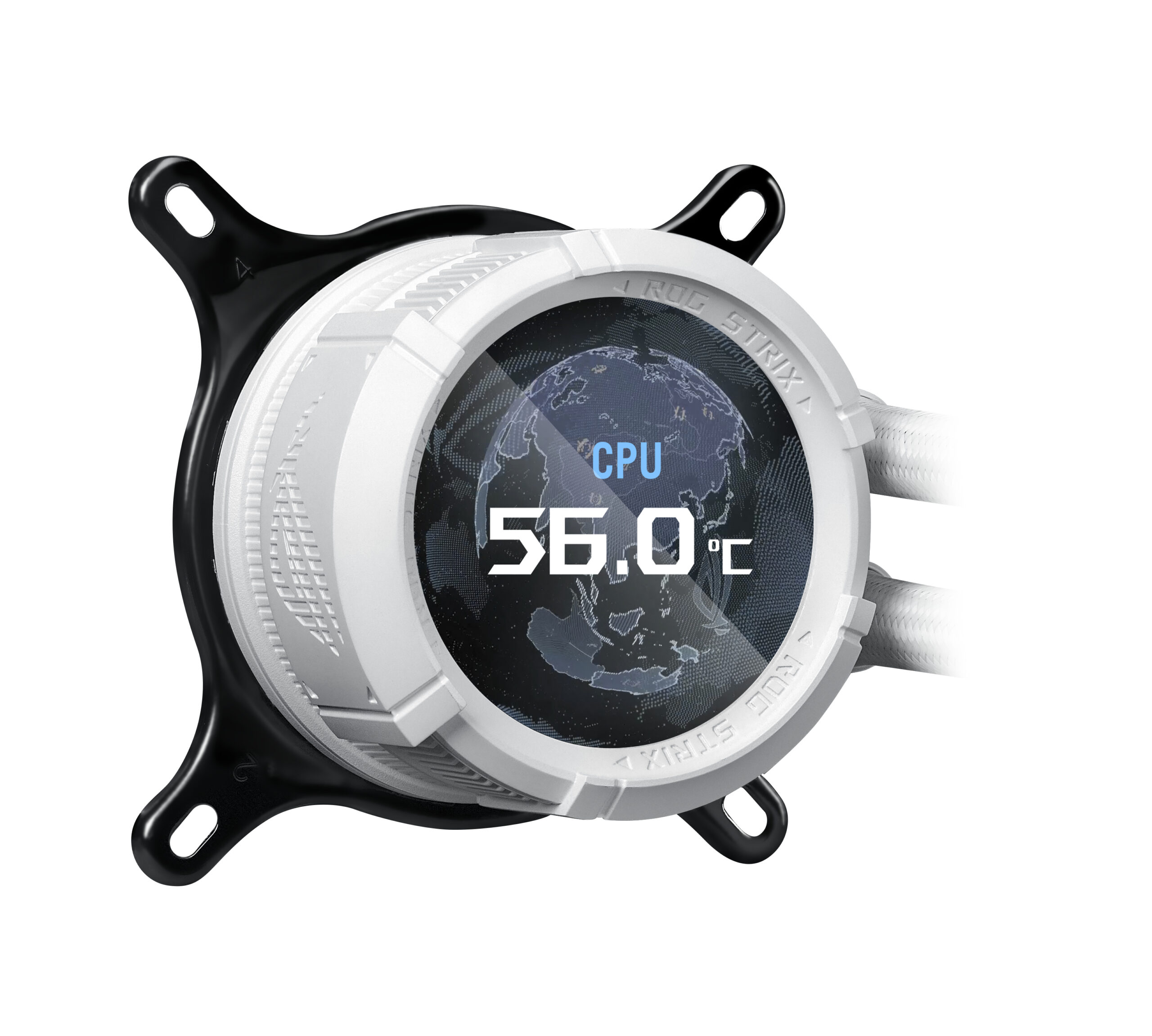 ASUS ROG Strix LC III 360 ARGB White Edition Processor Alles-in-één vloeistofkoeler 12 cm Wit - Afbeelding 6