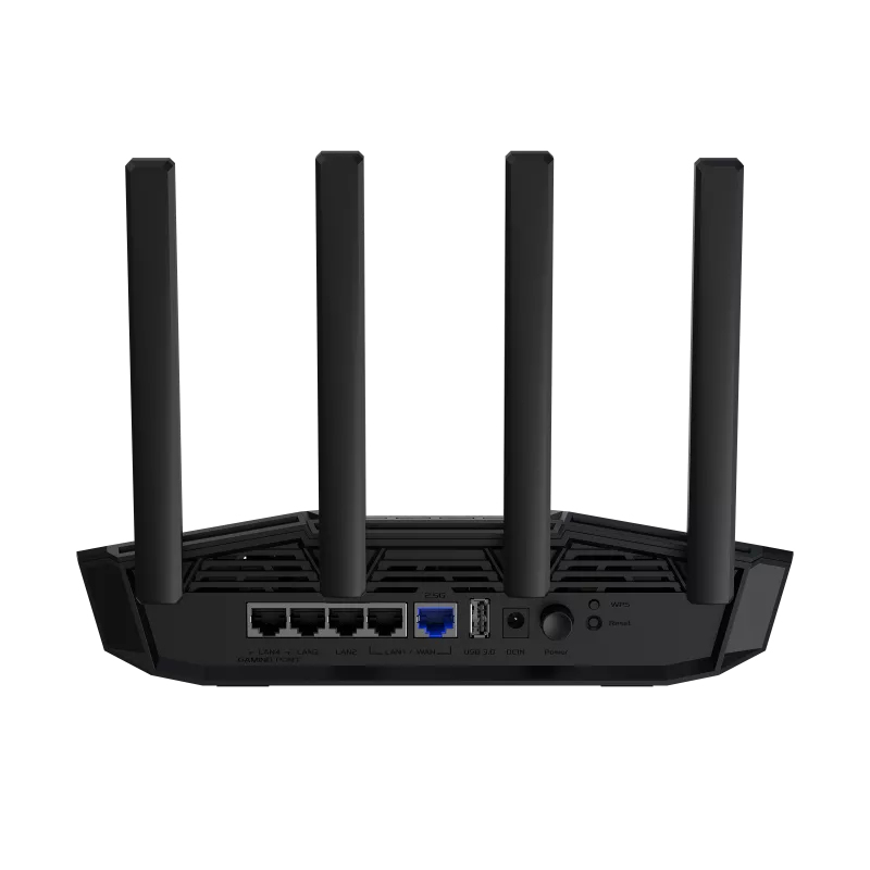 ASUS TUF-BE3600 draadloze router Gigabit Ethernet Dual-band (2.4 GHz / 5 GHz) Zwart - Afbeelding 6