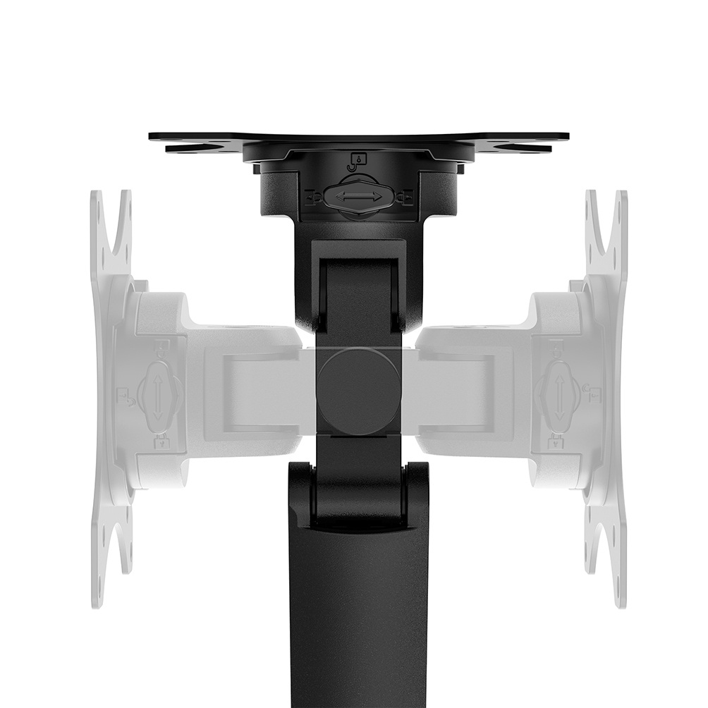 Neomounts DS70-250BL1 Monitorarm 17-35" - gasveer - Topfix - 180°-stop - Afbeelding 9