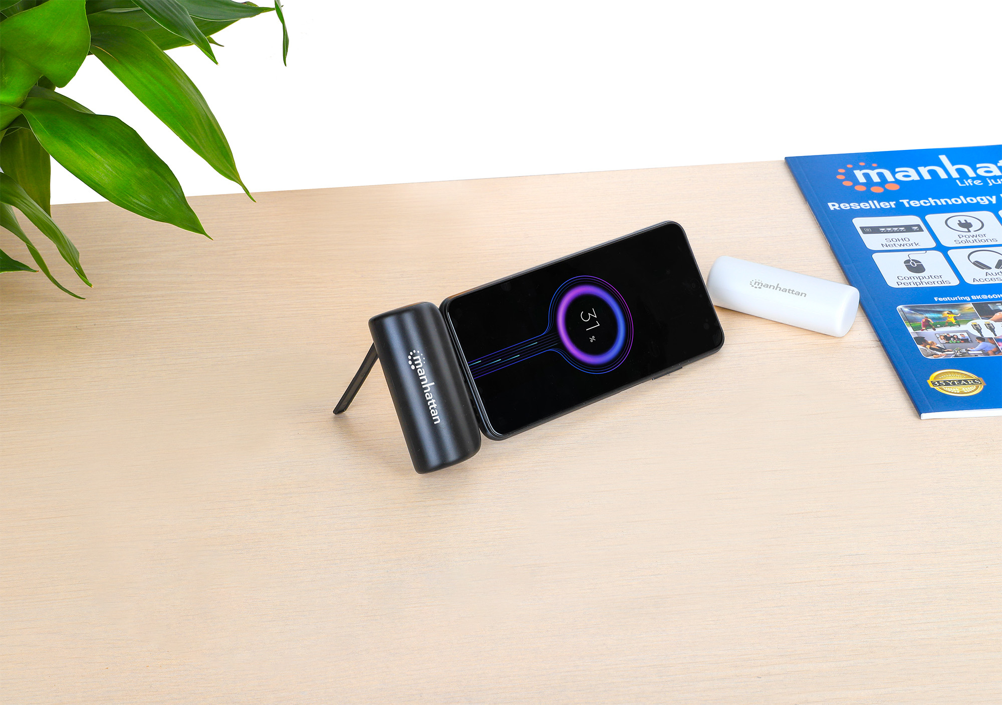 Manhattan 102636 powerbank Lithium-Ion (Li-Ion) 5000 mAh Zwart - Afbeelding 13