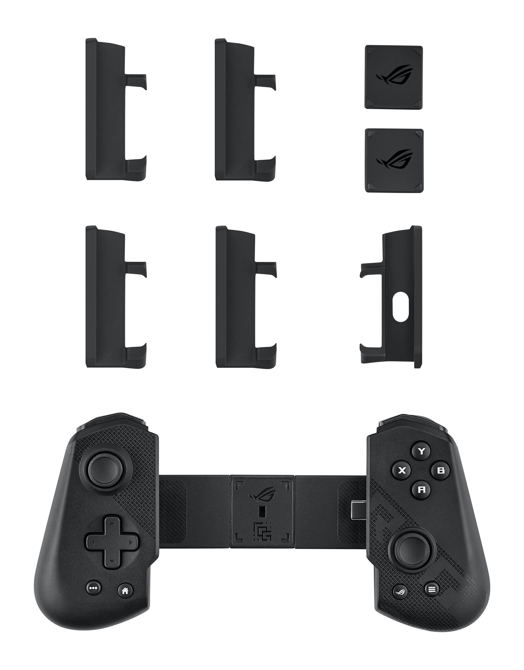 ASUS ROG Tessen Zwart, Grijs USB 3.2 Gen 1 (3.1 Gen 1) Gamepad Analoog/digitaal Android - Afbeelding 2