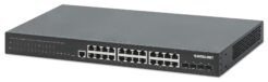 Intellinet 561846 netwerk-switch Managed L2+ Gigabit Ethernet (10/100/1000) Power over Ethernet (PoE) 1U Zwart