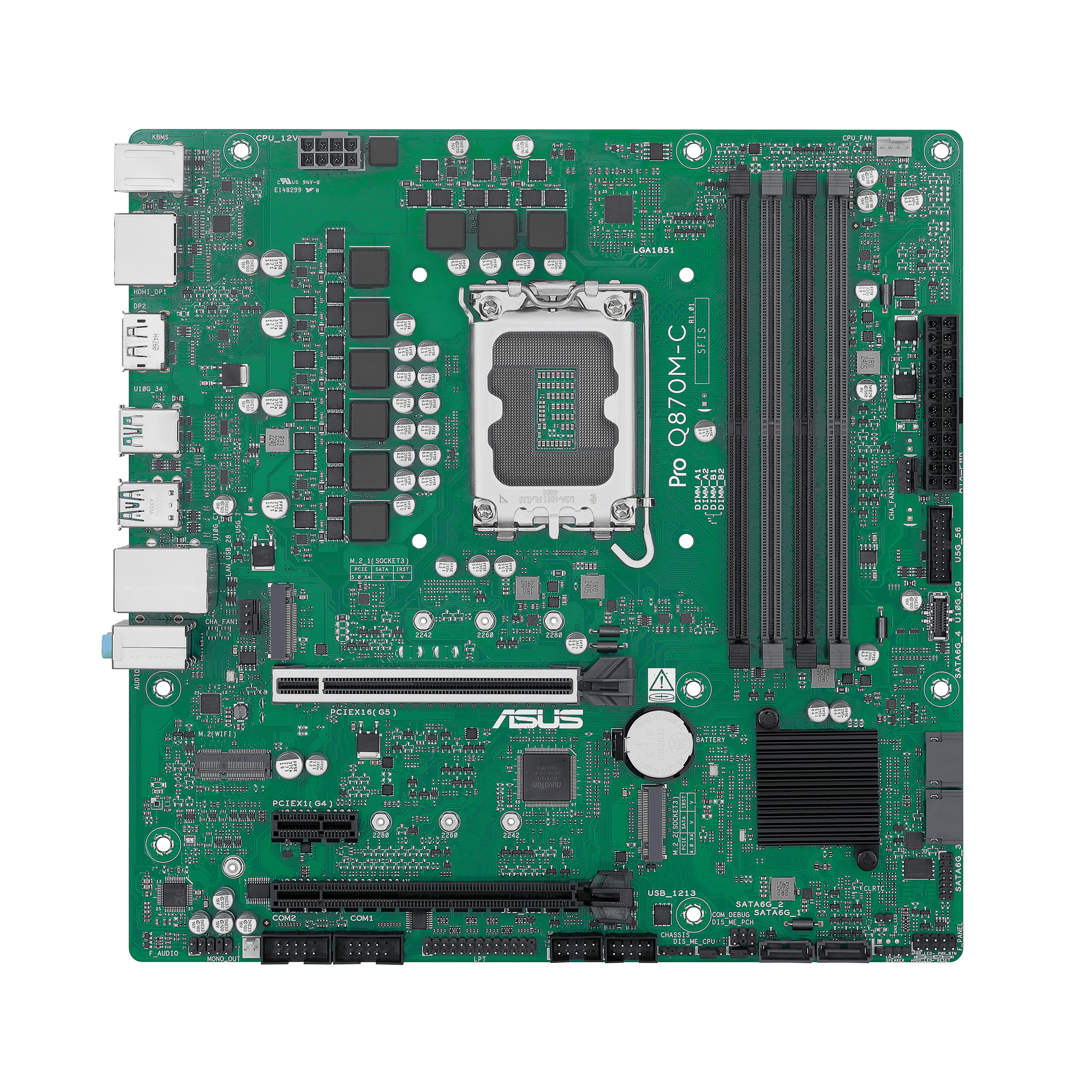 ASUS PRO Q870M-C-CSM LGA 1851 (Socket V1) micro ATX