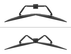Neomounts DS60-600BL2 Monitorarm 10-32" - Quick-fix - 180°-stop - Afbeelding 10