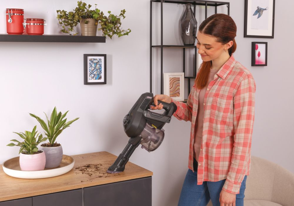 Hoover HF1 HF103X 011 Steelstofzuiger Batterij/Accu Droog Zakloos 0,9 l 170 W Titanium - Afbeelding 16