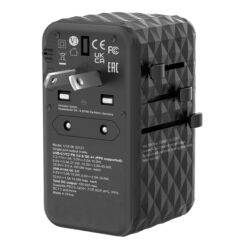 Verbatim UTA-06 100W GaN III universele reisadapter Met 2 x USB-C PD & QC 4+ & 2 x USB-A QC 3.0 poorten - Afbeelding 11