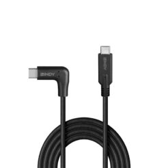Lindy 32019 USB-kabel USB 3.2 Gen 2 (3.1 Gen 2) 1,5 m USB C 10 Gbit/s 60 W Zwart - Afbeelding 3