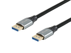 Equip 119281 DisplayPort 2.1 Premium kabel, 1,0 m, 16K/60Hz, 54Gbps - Afbeelding 2