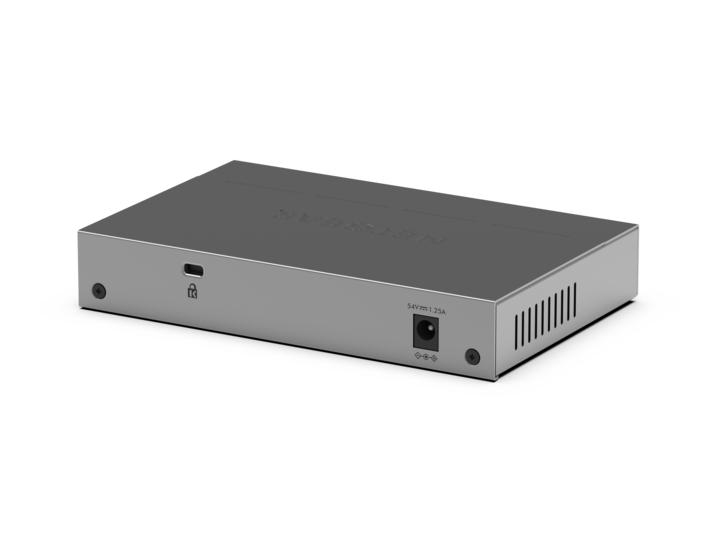 NETGEAR GS105P Unmanaged Gigabit Ethernet (10/100/1000) Power over Ethernet (PoE) Bureaublad-/wandmontage Grijs - Afbeelding 7