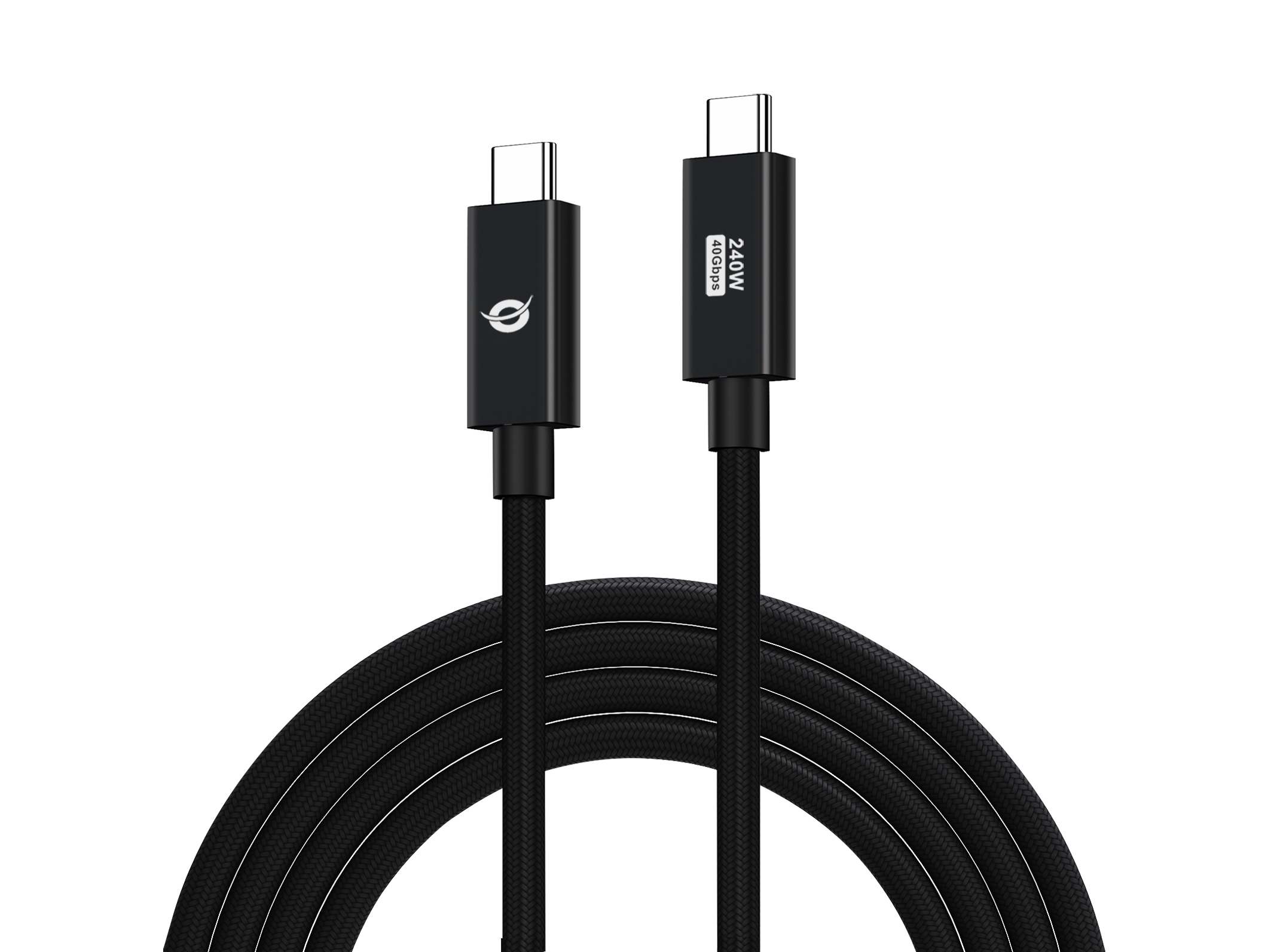 Conceptronic ETTA04B12 USB-kabel USB4 Gen 3x2 1,2 m USB C Zwart - Afbeelding 3