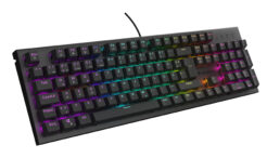GENESIS Thor 303 toetsenbord Gamen USB QWERTZ Duits Zwart - Afbeelding 2
