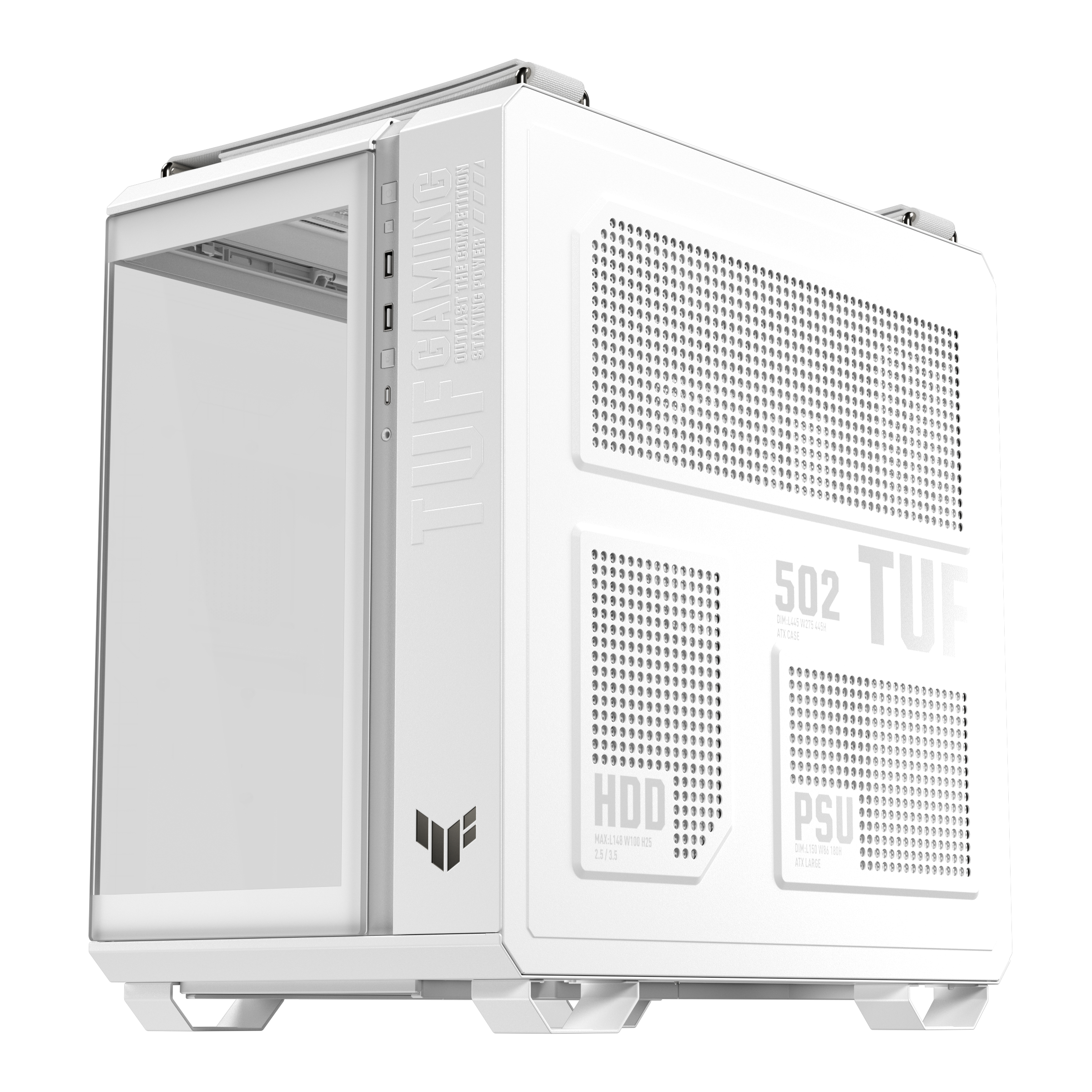 ASUS TUF GAMING GT502 Horizon TG ARGB White Midi Tower Wit - Afbeelding 15