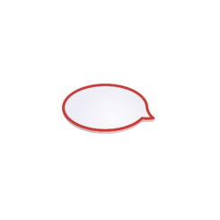 MAUL Moderationskarten Sprechblase, 11 x 19 cm, 50 St./Pack