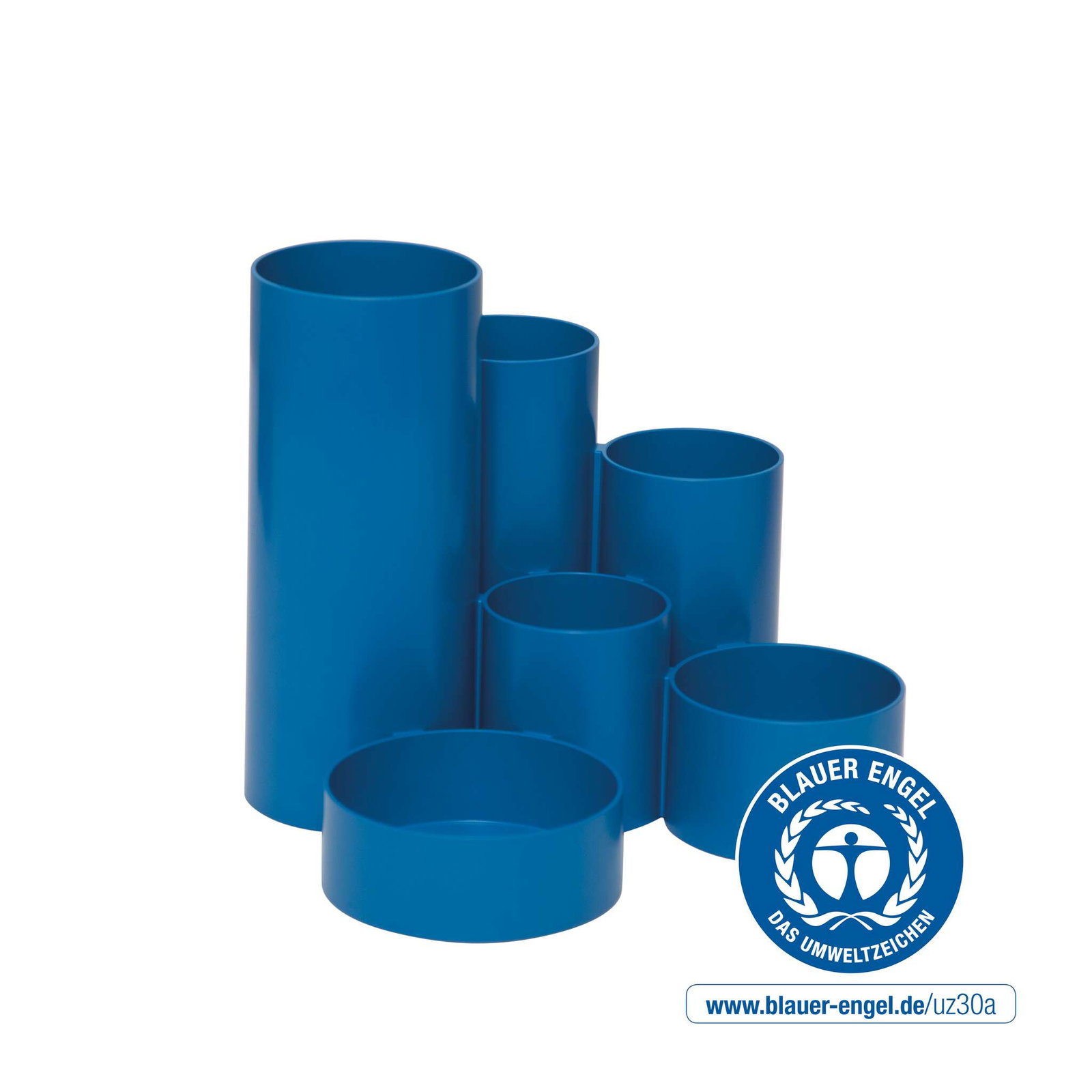 MAUL Stifteköcher MAULtubo Recycling blauw