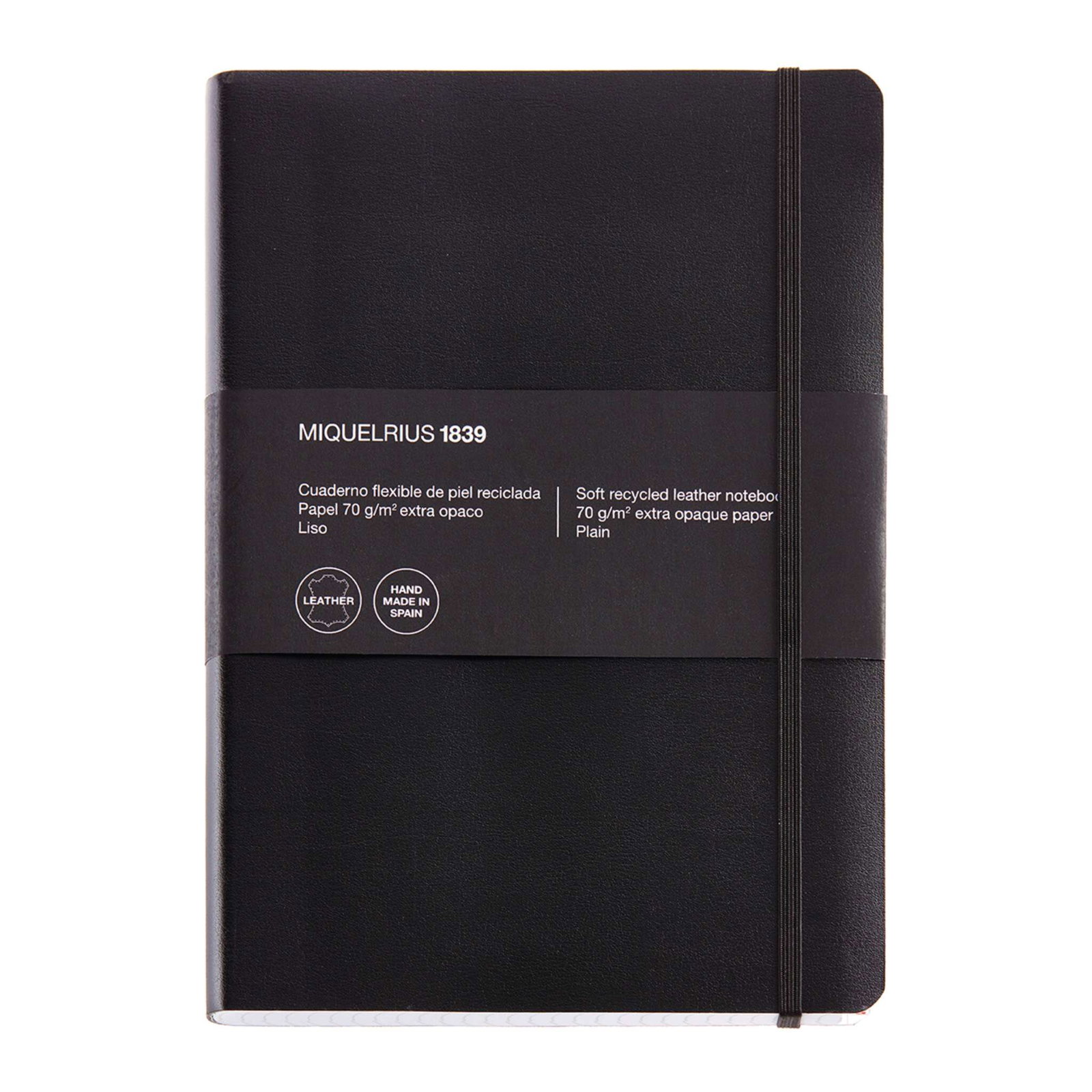 MAUL LEATHER1839 schrift 152X210 SQU 5mm,100 Bl. (pallet zending)