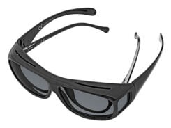 WEDO Überzieh-Sonnenbrille für Autofahrer incl. Etui schwarz