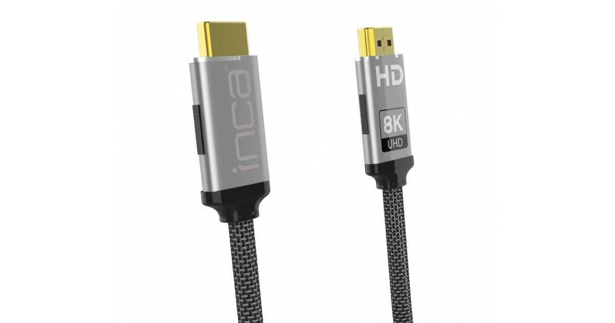 INCA HDMI-Kabel IHM-03T 2.1 High-Speed aansluitkabel 3m retail
