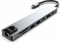 INCA Adapter ITPC-7T Type C > 3XUSB-A, 1xRJ45, 1000mbps