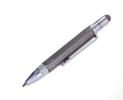 TROIKA Multitasking-Kugelschreiber LILIPUT TOOL PEN titan