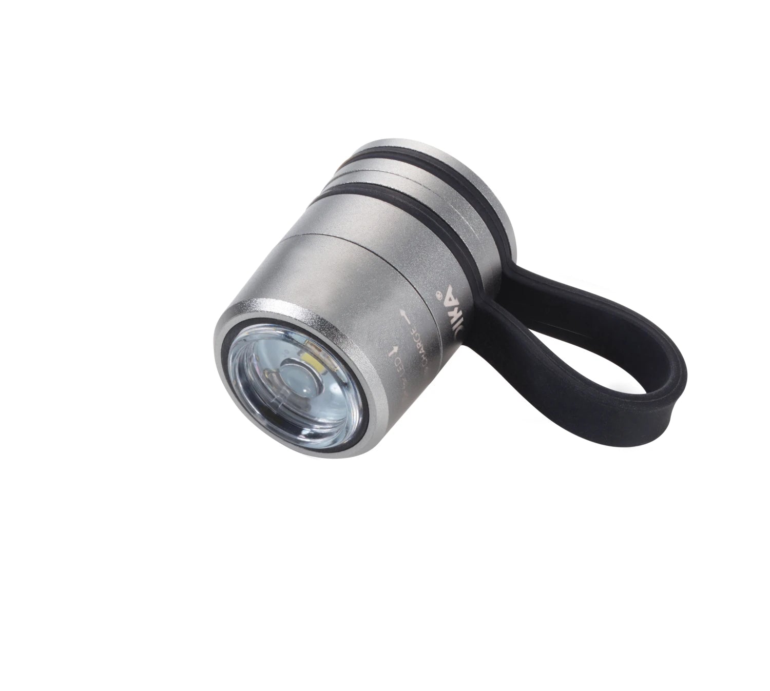 TROIKA Taschenlampe ECO RUN titanfarben