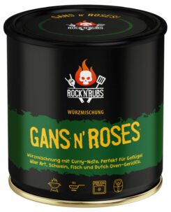 ROCK N RUBS - Gans N'Roses 140 g MHD 06/27