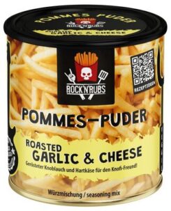 ROCK N RUBS Pommes-Puder - Garlic & Cheese 150g MHD 07/27