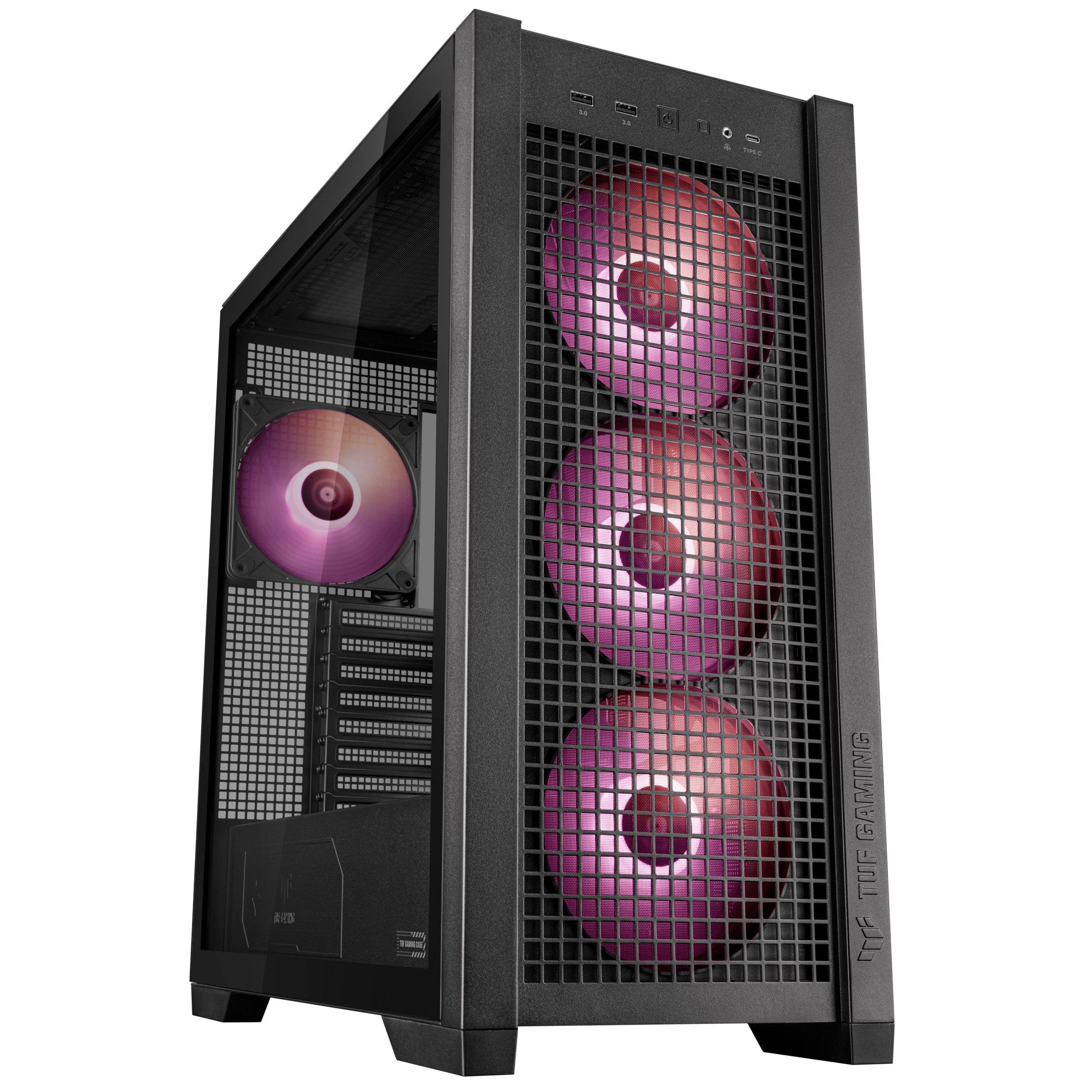 ASUS TUF Gaming GT302 ARGB Midi Tower Zwart - Afbeelding 10