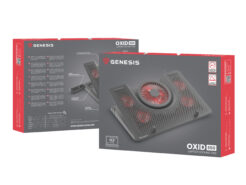 GENESIS Oxid 550 laptop cooling pad 43,9 cm (17.3") 2800 RPM Zwart - Afbeelding 23