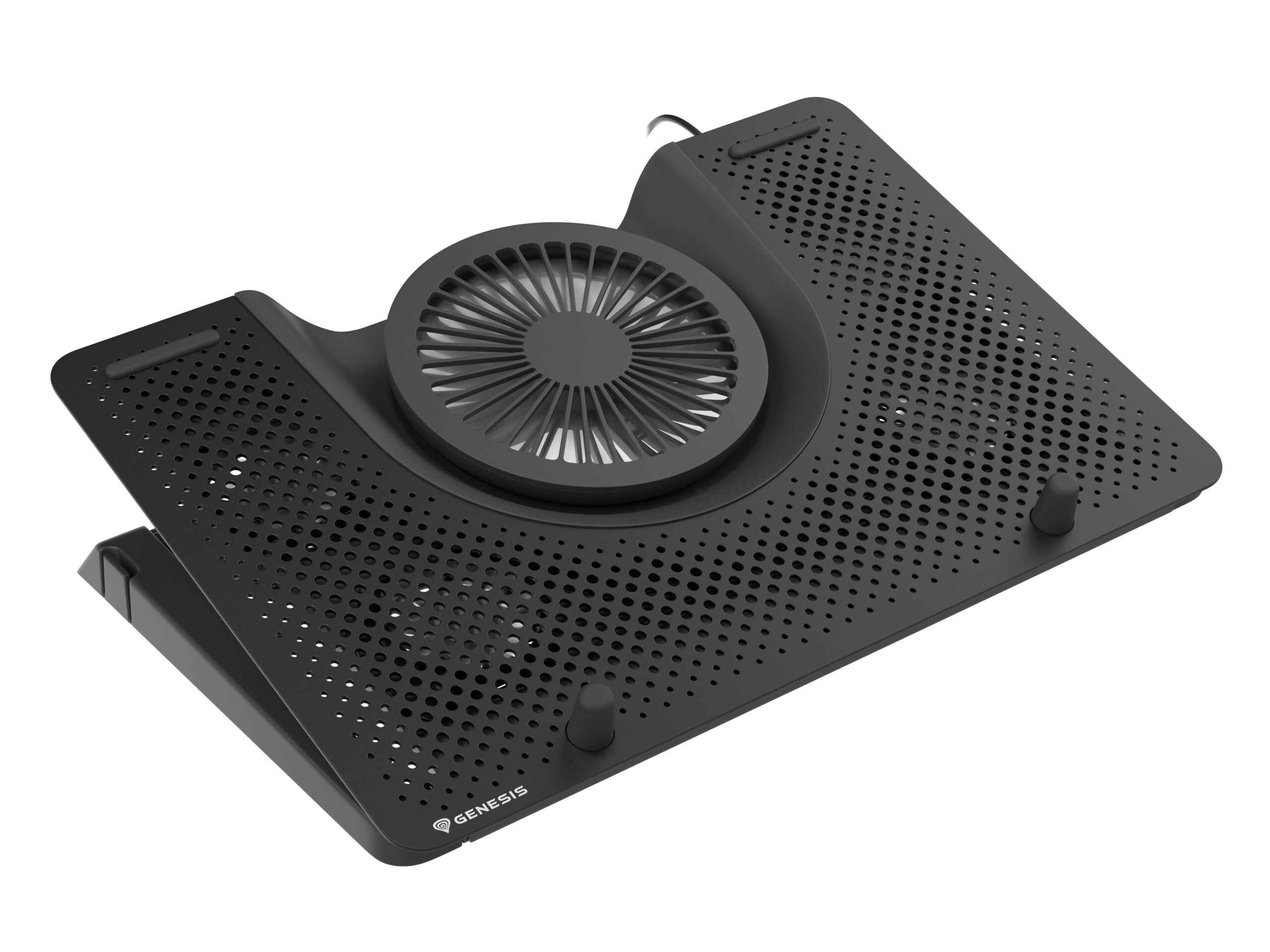 GENESIS Oxid 550 laptop cooling pad 43,9 cm (17.3") 2800 RPM Zwart - Afbeelding 6
