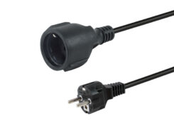 Equip 112182 electriciteitssnoer Zwart 5 m CEE7/7 CEE7/3 - Afbeelding 2