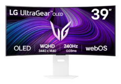 LG 39GX90SA-W computer monitor 99,1 cm (39") 3440 x 1440 Pixels Wide Quad HD OLED Wit