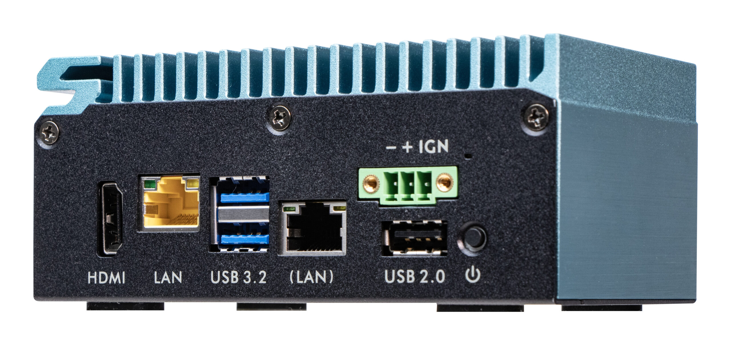 Shuttle Edge PC SPCEL02 , Intel Celeron J6412, 1x HDMI, 2x 2.5G LAN, 1x COM, DIO (4x in, 4x out), 3x USB, 2x M.2, 12-24V, ventilatorloos, 24/7 permanent gebruik, incl. incl. VESA & DIN-RAIL mount - Afbeelding 4