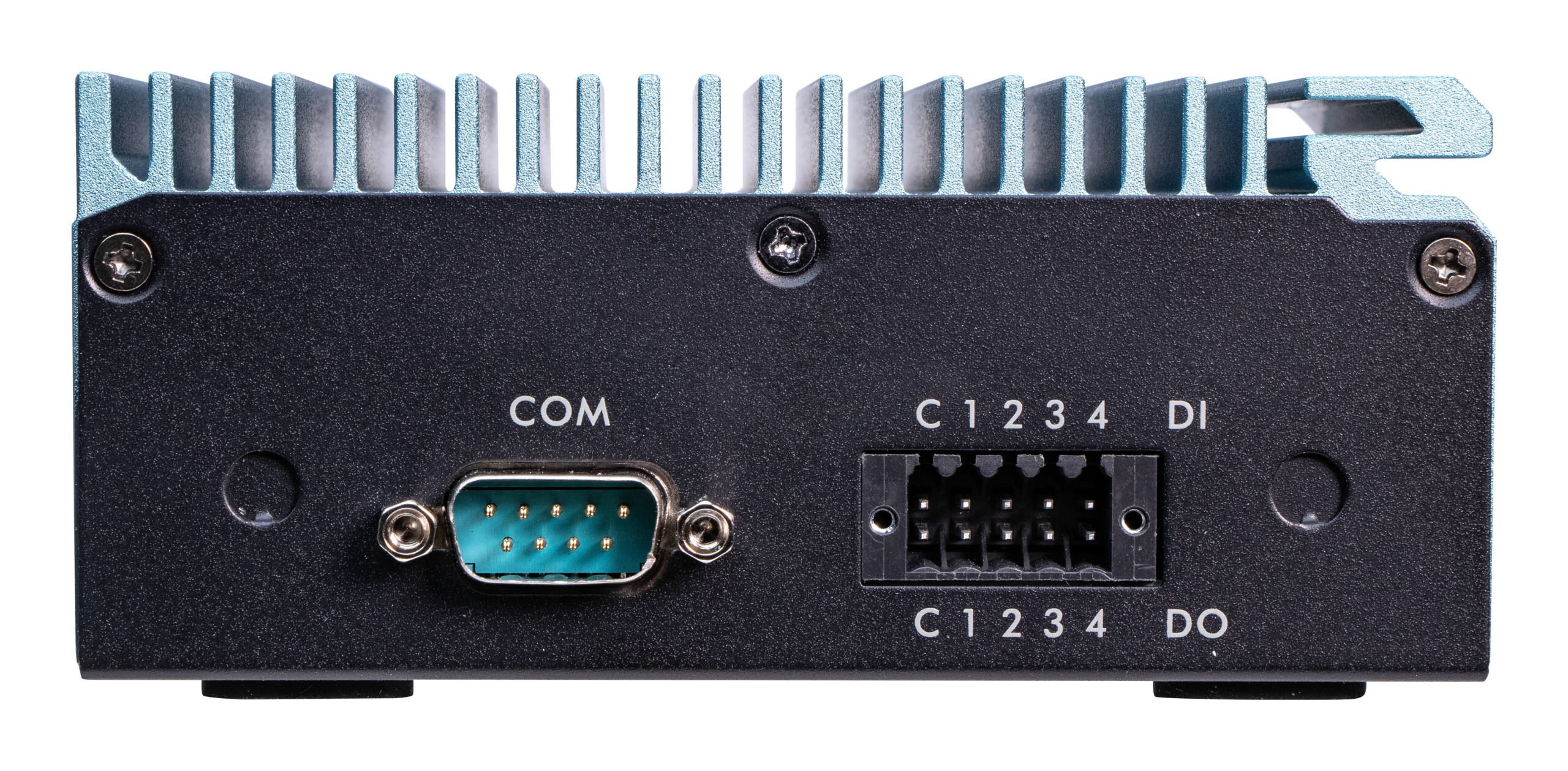 Shuttle Edge PC SPCEL02 , Intel Celeron J6412, 1x HDMI, 2x 2.5G LAN, 1x COM, DIO (4x in, 4x out), 3x USB, 2x M.2, 12-24V, ventilatorloos, 24/7 permanent gebruik, incl. incl. VESA & DIN-RAIL mount - Afbeelding 2