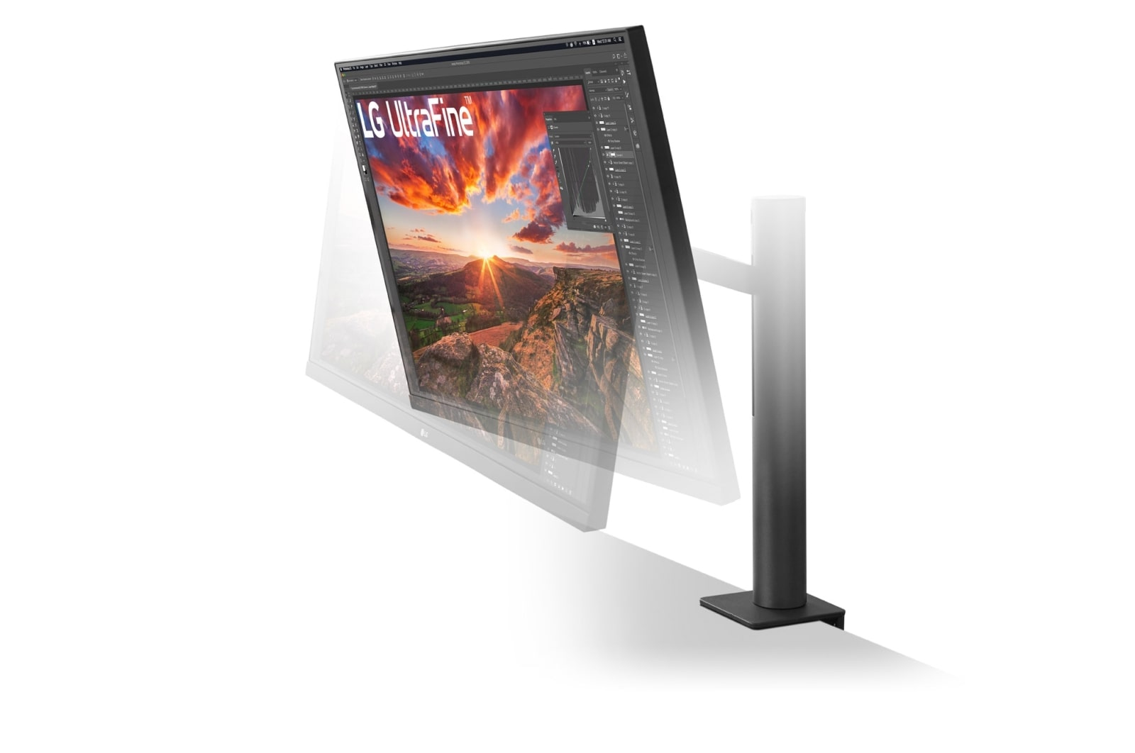 LG 32UN880K computer monitor 81,3 cm (32") 3840 x 2160 Pixels 4K Ultra HD Zwart - Afbeelding 6