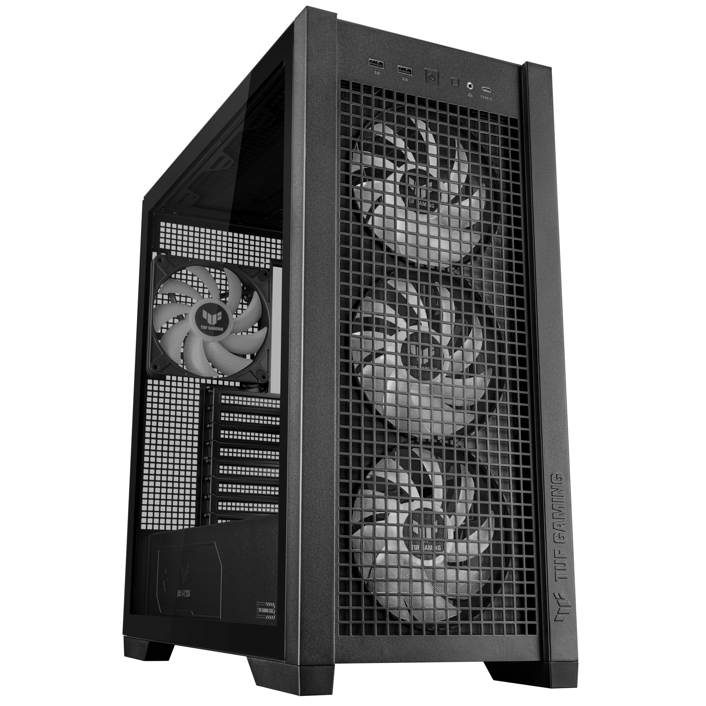 ASUS TUF Gaming GT302 ARGB Midi Tower Zwart - Afbeelding 11