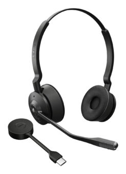 Jabra Engage 55 SE Headset Draadloos Hoofdband Kantoor/callcenter Zwart