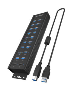 18+2 port USB Hub ICY BOX , 18x USB-A Daten Port