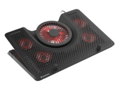 GENESIS Oxid 550 laptop cooling pad 43,9 cm (17.3") 2800 RPM Zwart - Afbeelding 5