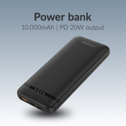 Mobilize Power Bank 10000mAh PD 20W Black