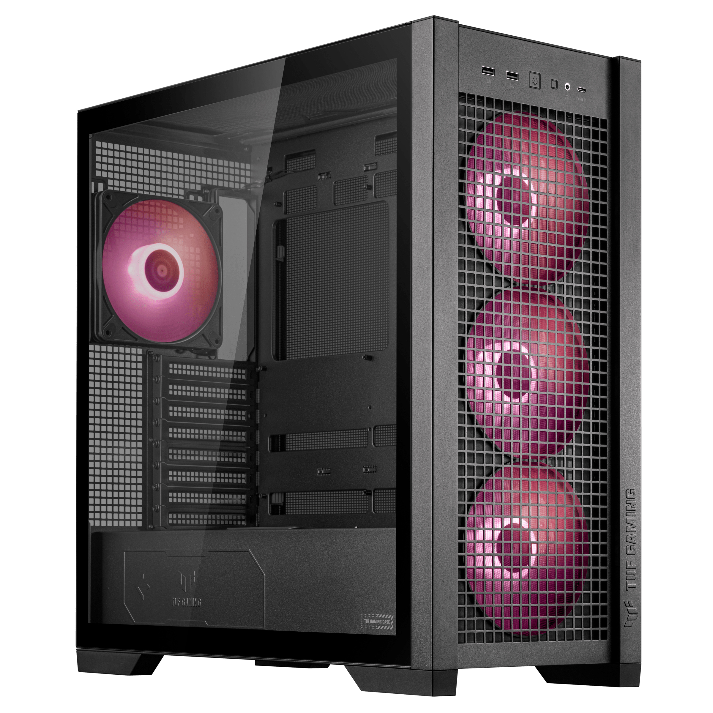 ASUS TUF Gaming GT302 ARGB Midi Tower Zwart - Afbeelding 12