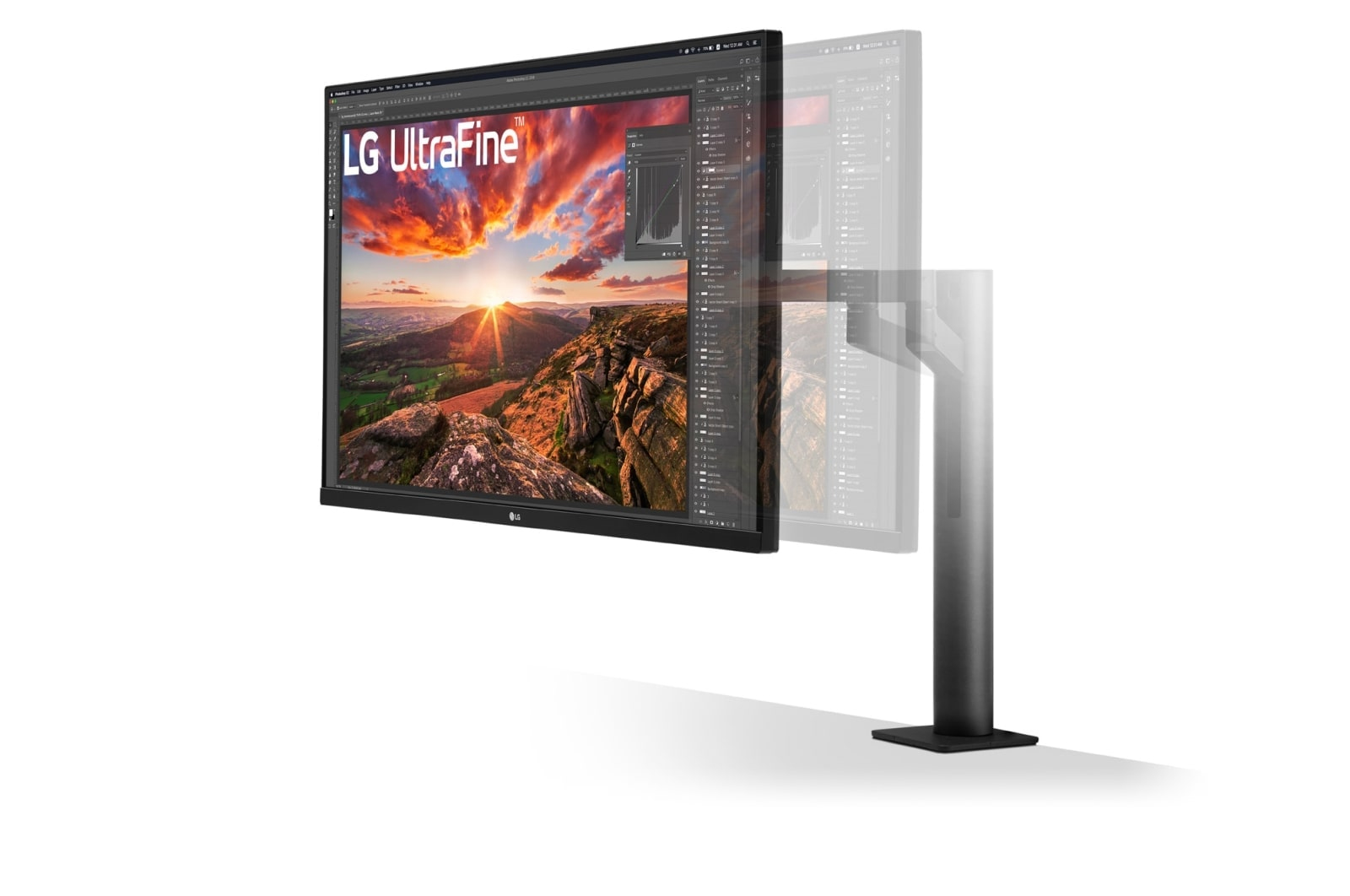 LG 32UN880K computer monitor 81,3 cm (32") 3840 x 2160 Pixels 4K Ultra HD Zwart - Afbeelding 4