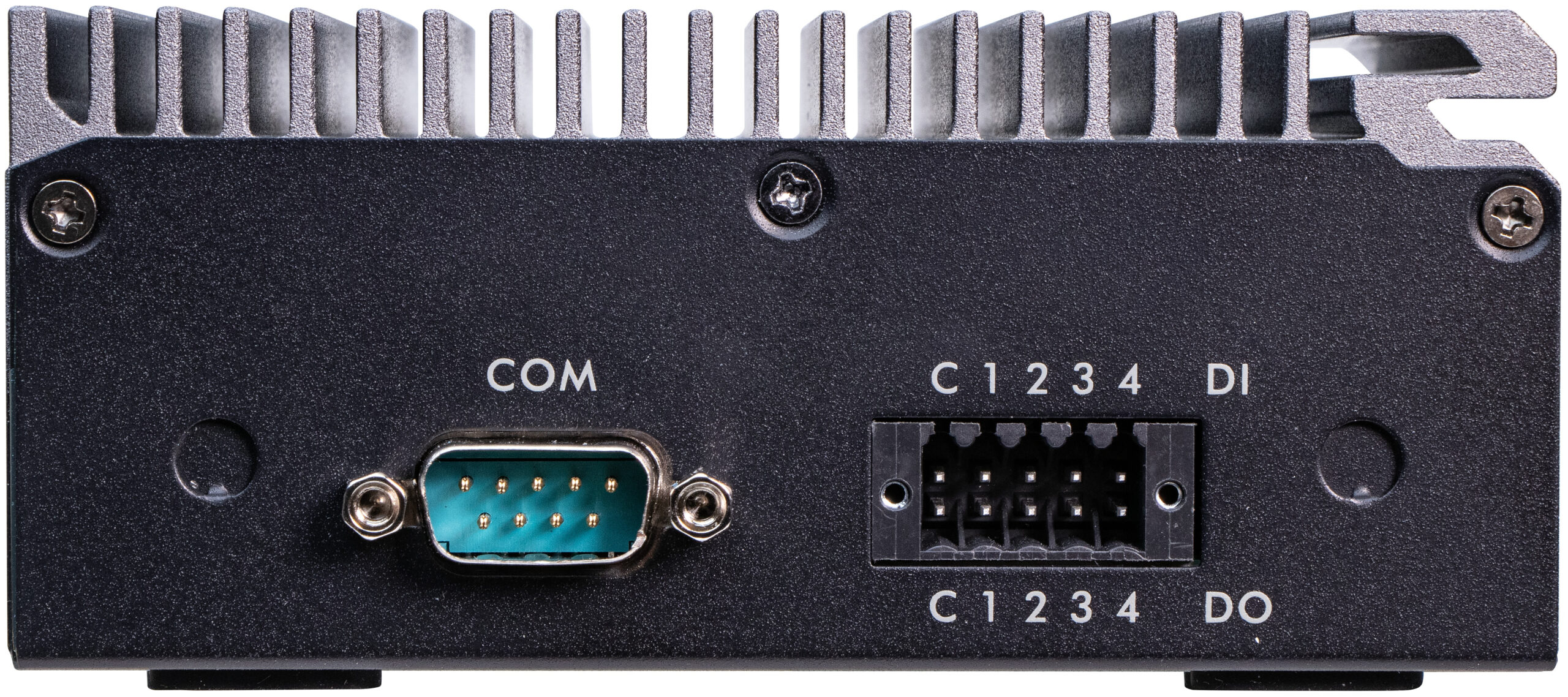 Shuttle Edge PC SPCEL03 , Intel Atom x6413E, 1x HDMI, 2x 2.5G LAN, 1x COM, DIO (4x in, 4x out), 3x USB, 2x M.2, 12-24V, ventilatorloos, 24/7, -20...60°C, incl. VESA & DIN-RAIL mount