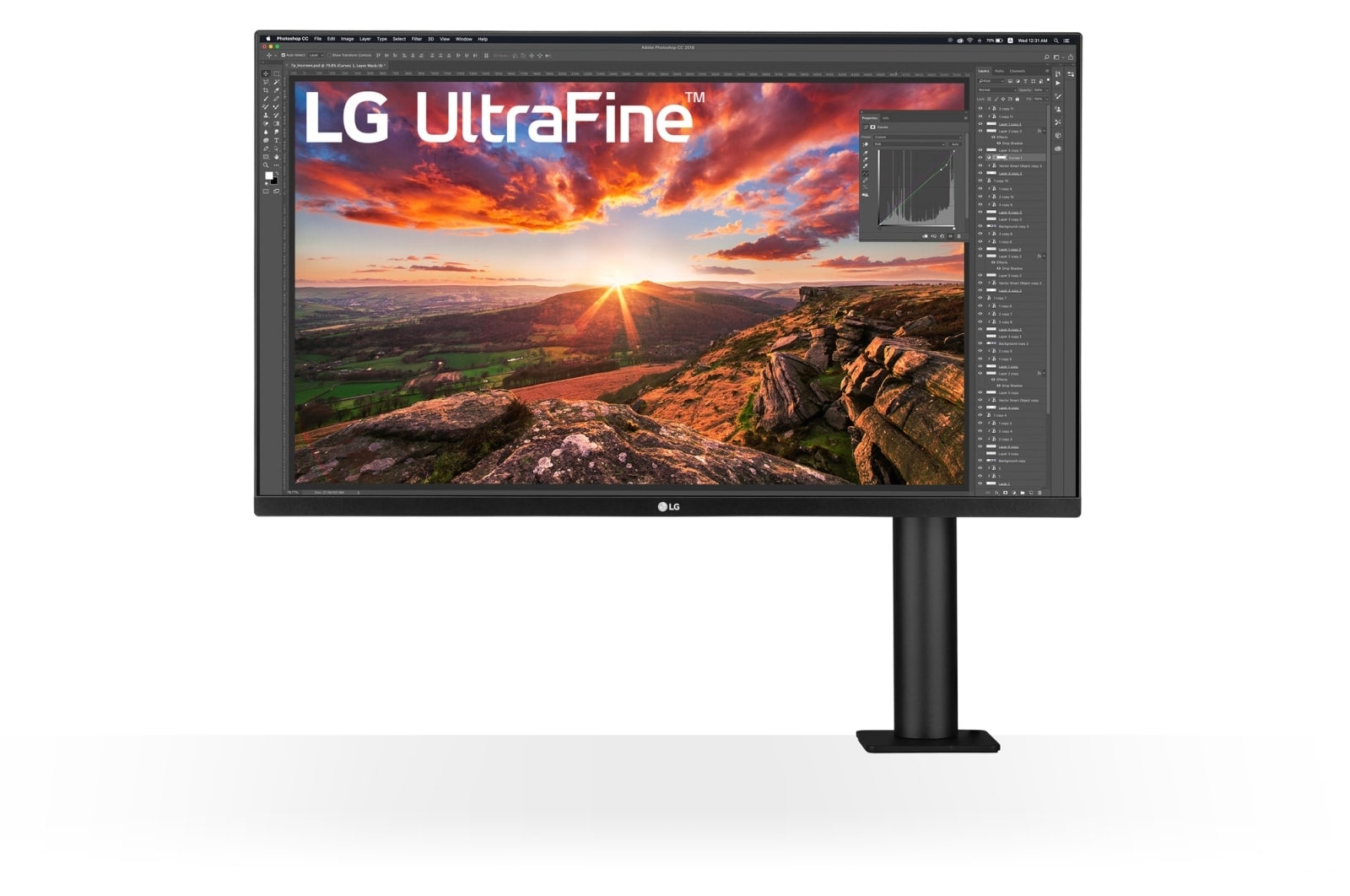 LG 32UN880K computer monitor 81,3 cm (32") 3840 x 2160 Pixels 4K Ultra HD Zwart - Afbeelding 2
