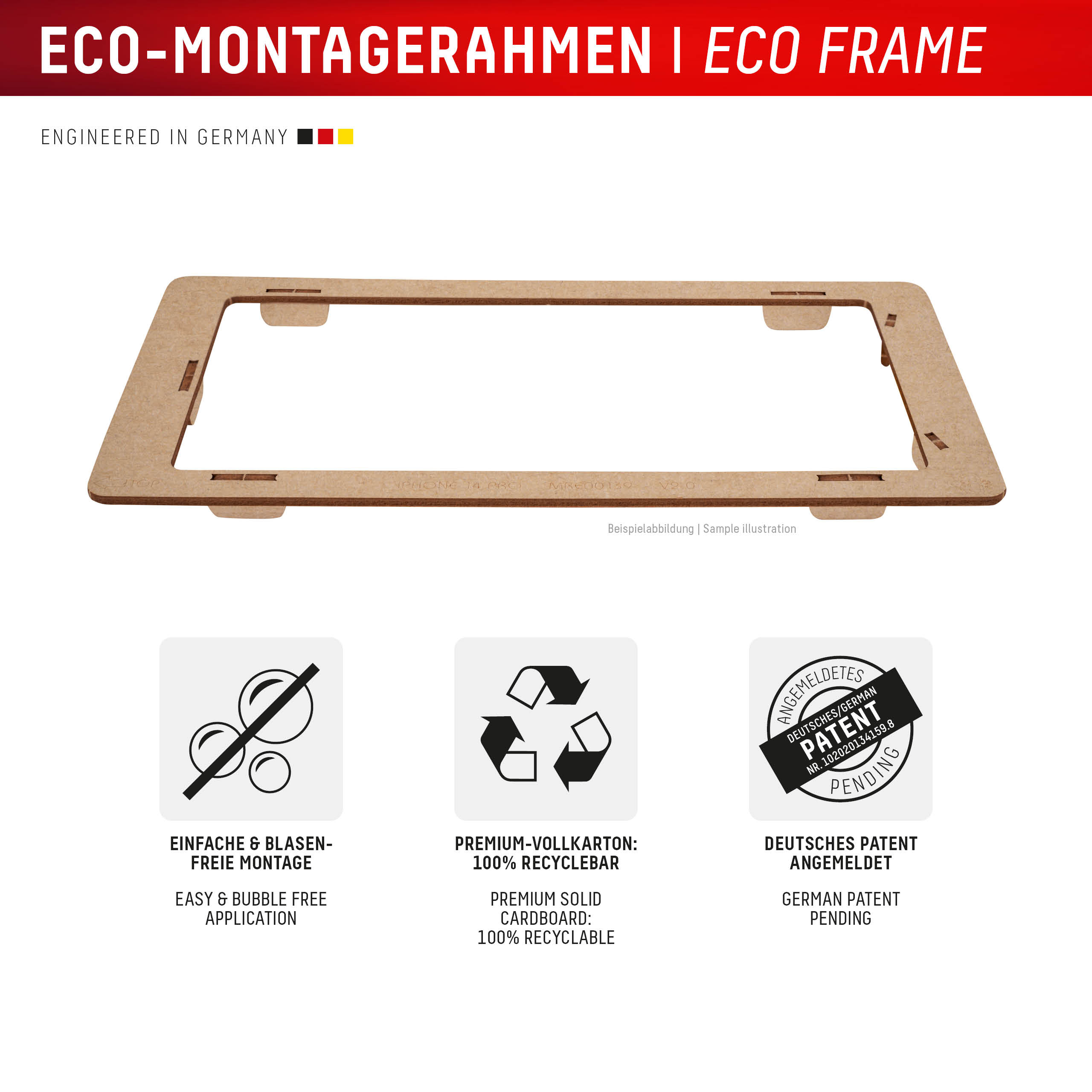 Displex 01895 scherm- & rugbeschermer voor mobiele telefoons Doorzichtige schermbeschermer Samsung 1 stuk(s) - Afbeelding 3