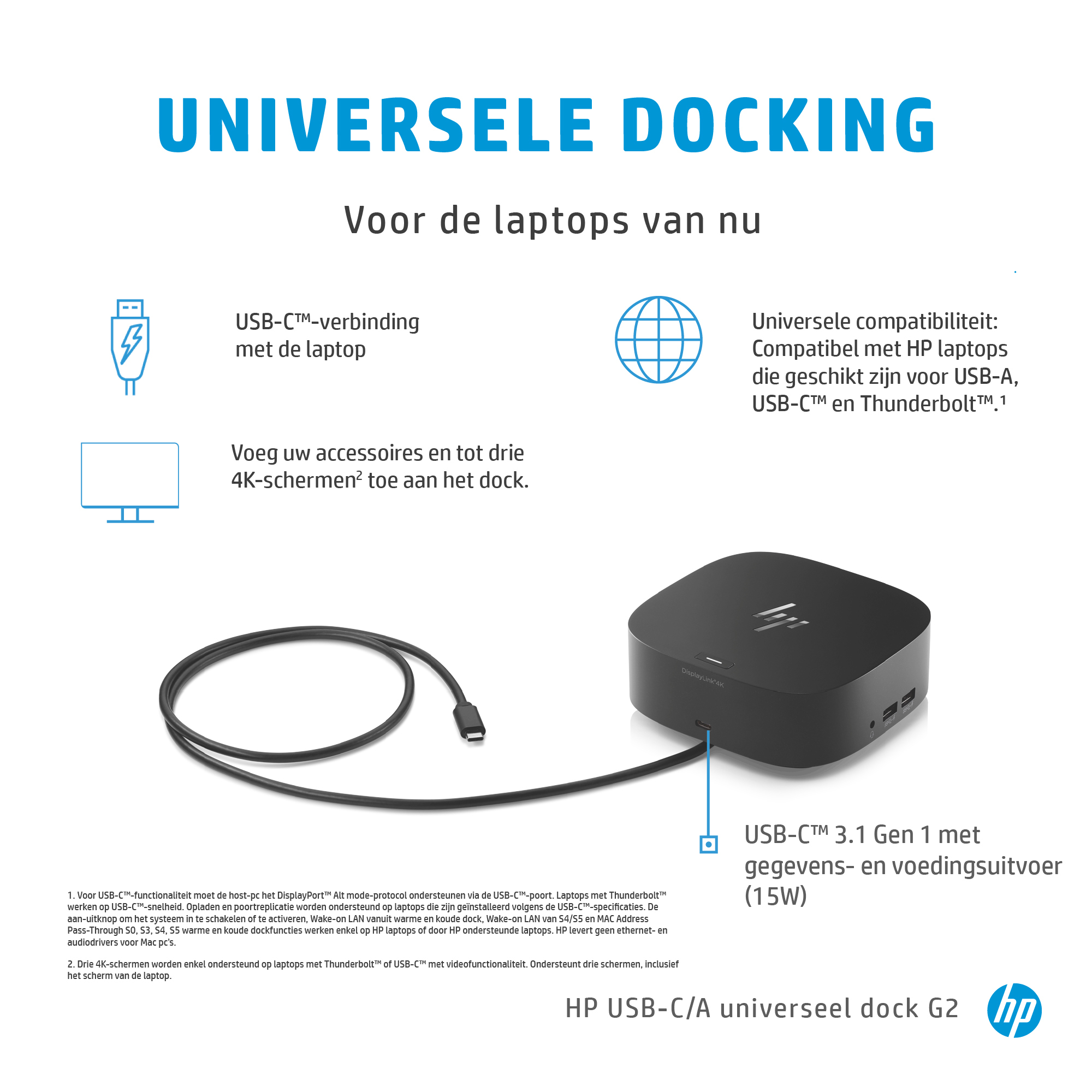 HP USB-C dock G5 - Afbeelding 15